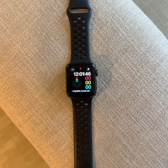 Applewatch x Nike 38mm with Black Band